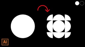 How To Draw Minimal Modern circle logo in adobe illustrator