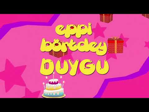 İyi ki doğdun DUYGU - İsme Özel Roman Havası Doğum Günü Şarkısı (FULL VERSİYON)