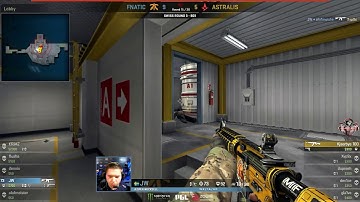 JW 1v3 clutch | Astralis vs Fnatic | PGL Major Kraków 2017 - Group stage | Nuke