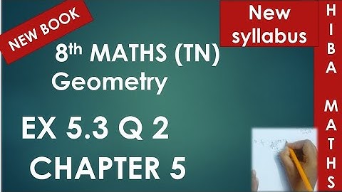 8th maths chapter 5 exercise 5.3 question 2 tn samacheer hiba maths