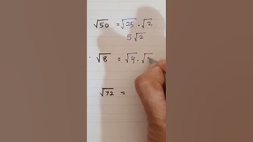 Simplifying radicals | Maths Hacks