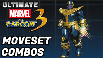 THANOS ON UMVC3! (MOVESET/COMBOS)