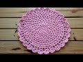 Sousplat/supla de Croche lindo e super facil #crochebelloestilo