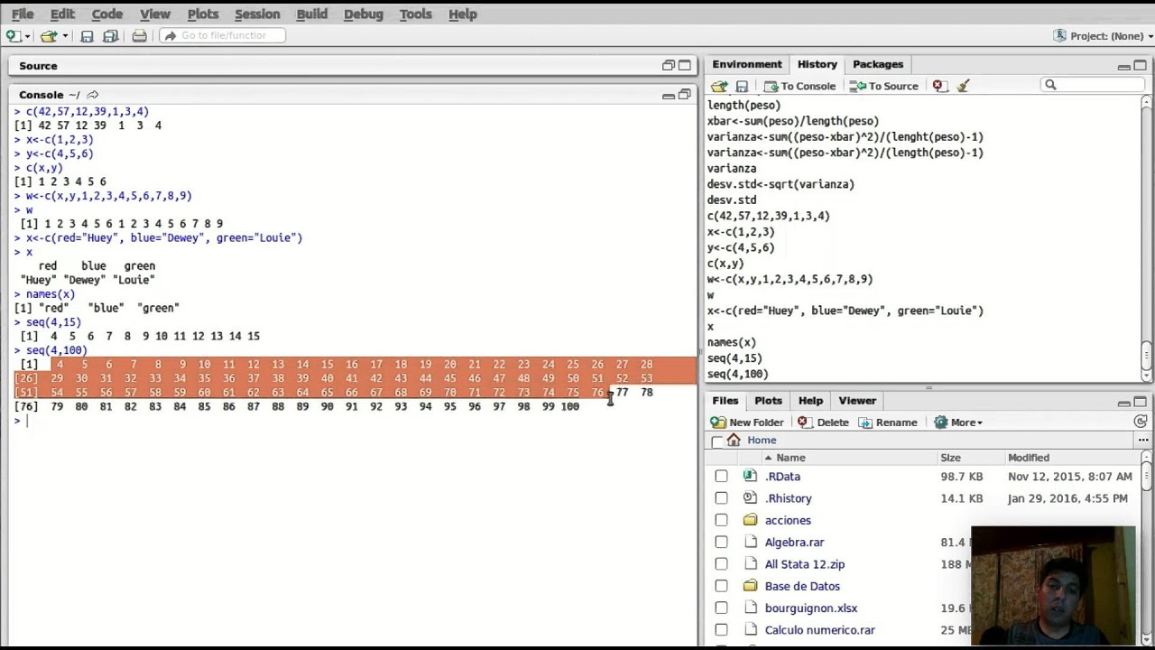 Tutorial R 1.2: Vectores #Rstats | Usa R! - YouTube