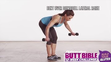 Bent Over Dumbbell Lateral Raise