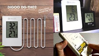 Digoo DG-TH02 Indoor - Outdoor Thermometer Unboxing and Comparison screenshot 2