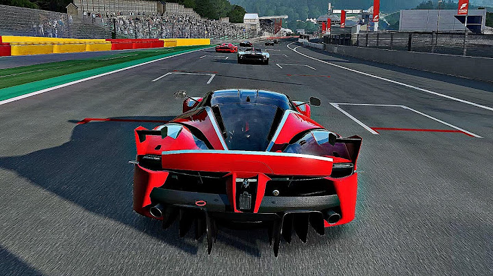 Forza Motorsport 7 - Gameplay Ferrari FXX K @ Spa Francorchamps [4K 60FPS ULTRA]