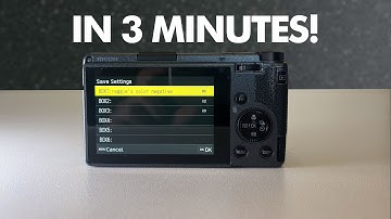 How to Save Recipes on Ricoh GR III in 3 minutes
