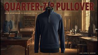 Quarter-Zip Pullover: The Practical Layer That Became a Modern Classic