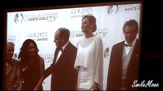 Robin Tunney's OMG moment at the Monte Carlo TV Festival 2013