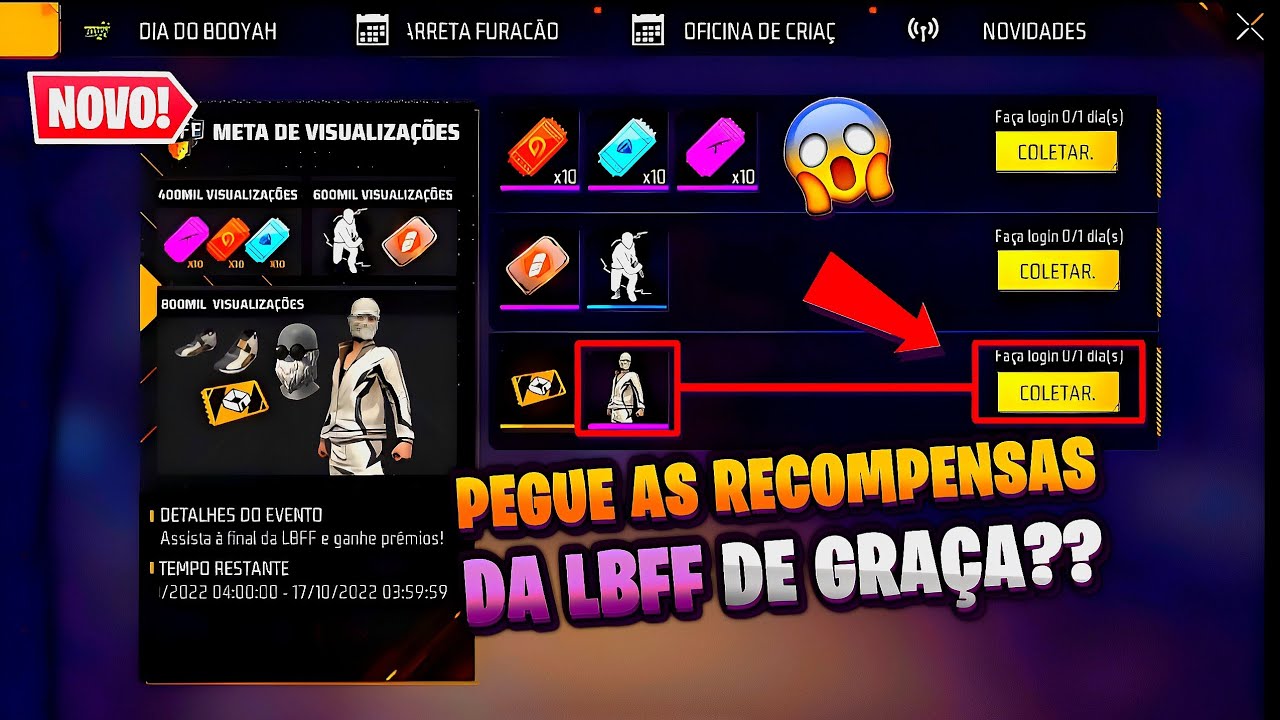 Lista de códigos Free Fire para recompensas em CODIGUIN FF (Julho 2022)