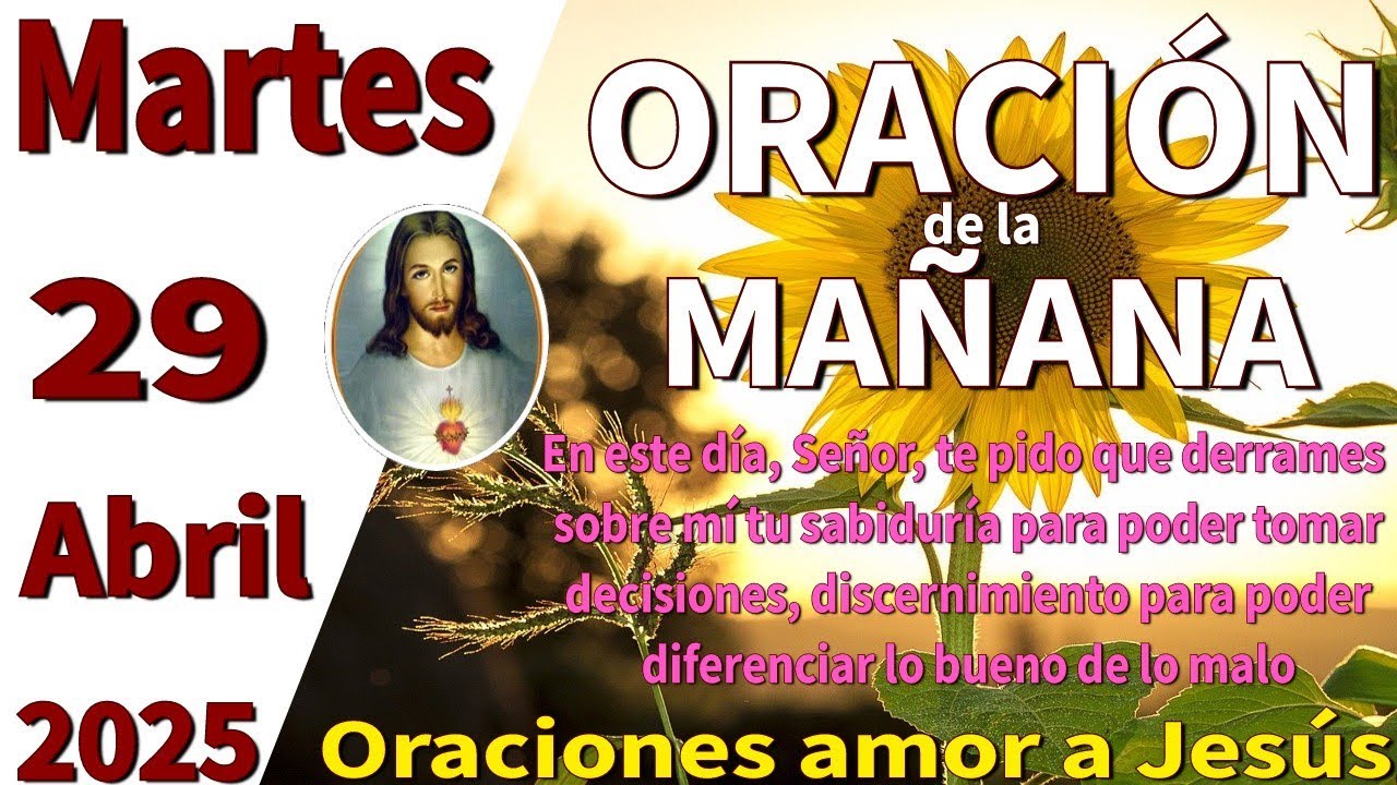 Oración de la mañana del día martes 29 de abril de 2025 - 2Corintios 4: ...