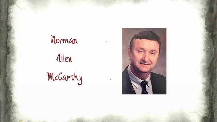 Norman Allen McCarthy Funeral Service