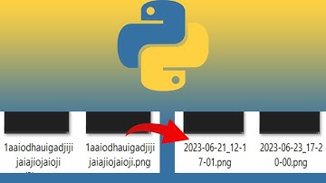 Python Tutorial #32 Bilder sortieren / umbenennen nach Erstellungsdatum