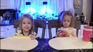 Twins try a cheese tray