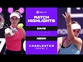 Lauren Davis vs. Sofia Kenin | 2021 Charleston Round 2 | WTA Match Highlights