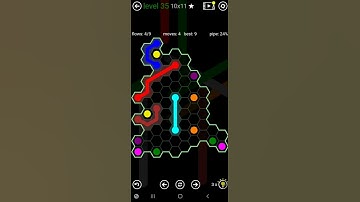 How To Solve Flow Free Hexes Amoeba Pack Level 35 10x11 Board Walk Through Solution Walkthrough