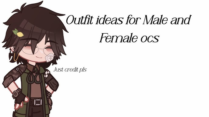 ideias de roupas para ocs masculinos #Capcut #gacha