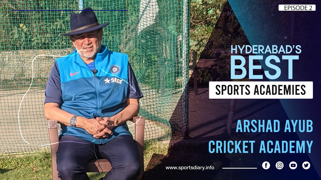 Best Cricket Academies in Hyderabad || Arshad Ayub Cricket Academy || Sports Diary