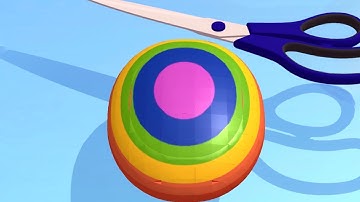 Soap cutting game ! Relaxing sounds! Satisfying ASMR Video