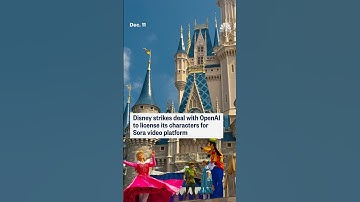 Disney strikes deal with OpenAI to license its characters for Sora video platform