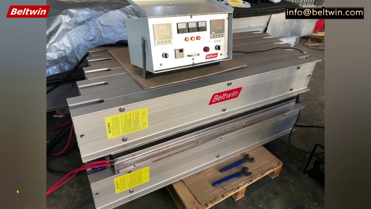 Beltwin EP Rubber Conveyor Belt Press Vulcanizing Machine YouTube