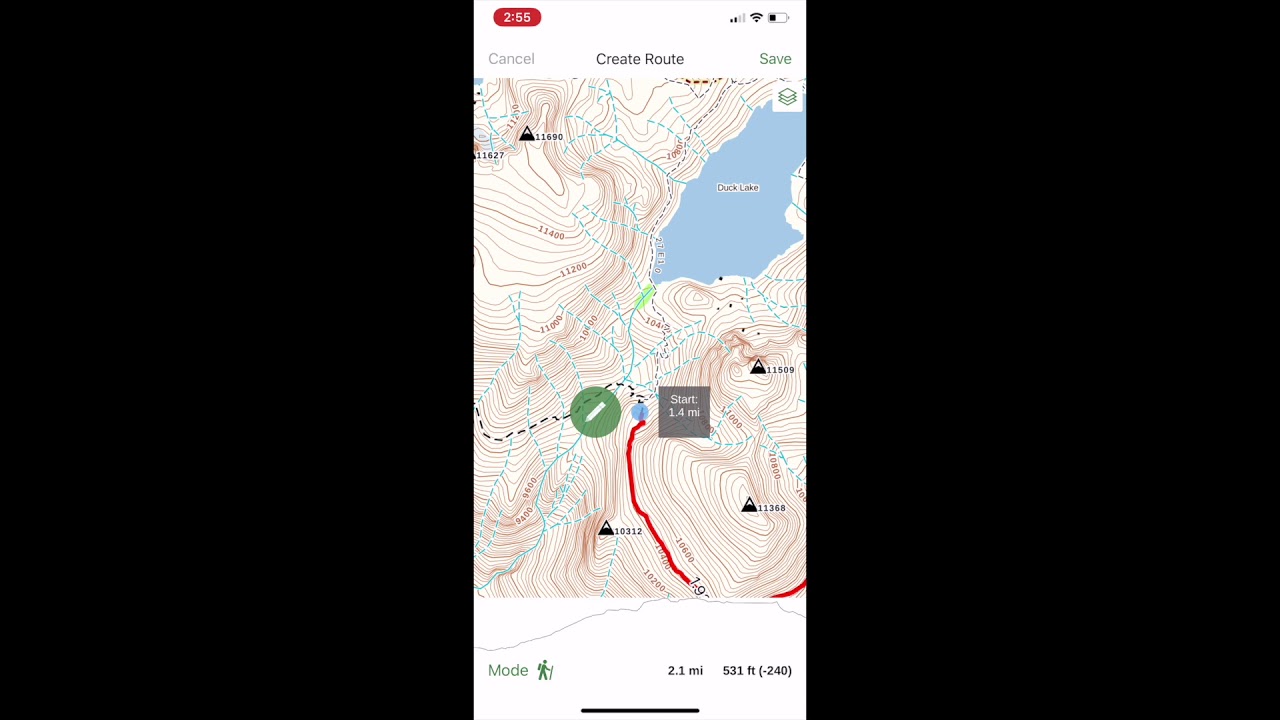 8. Gaia GPS Create Routes On Your Phone YouTube