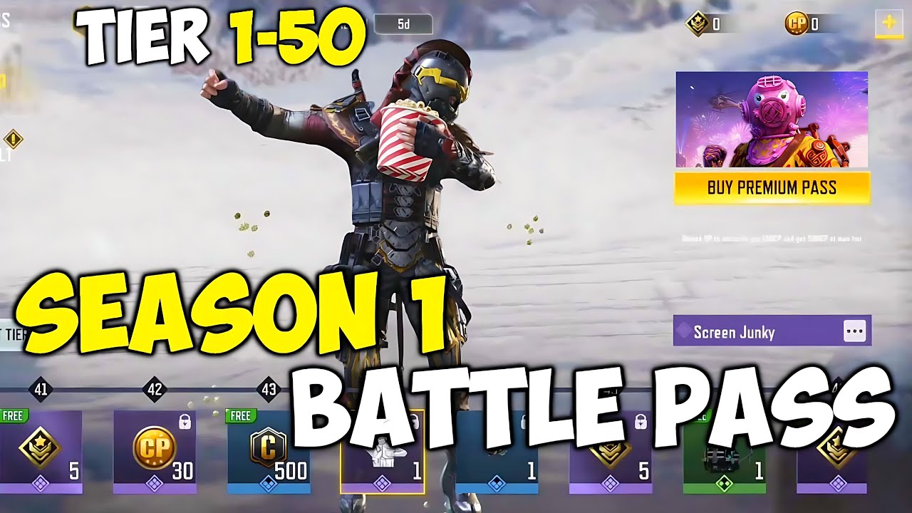 Better BP? Season 1 | Battle Pass Tier 1-50 | Reawakening | COD Mobile ...