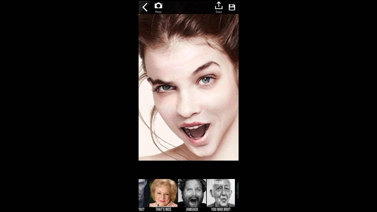 Mug Life (by Mug Life) 3D face animation photo app for Android and iOS. YouTube
