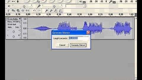 Audacity Tutorial : Reverse Reverb