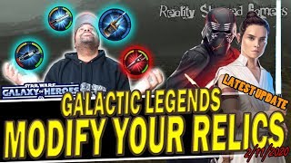 Latest Swgoh Update Galactic Legends May Boost Or Cancel Your Relics