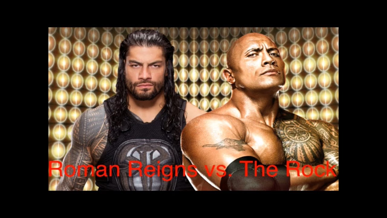 Wwe 2k17 Roman Reigns Vs The Rock Royal Rumble 2019 Youtube