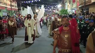 Viacrucis Iztapalapa 2024 Jueves Santo - subida al Cerro de la Estrella