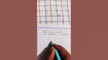 How many Colors are there in a rainbow | rainbow #shorts #youtubeshorts #Borojaedu #gk