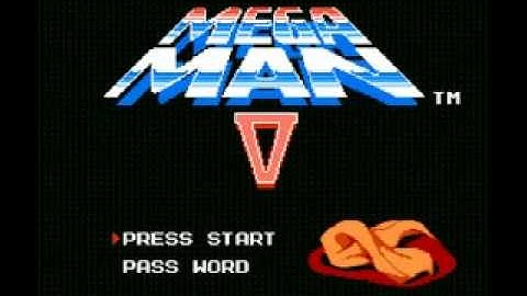 Mega Man 5 NES Music Intro Part 2