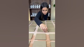 Making 50 ceramic tiles 😮‍💨