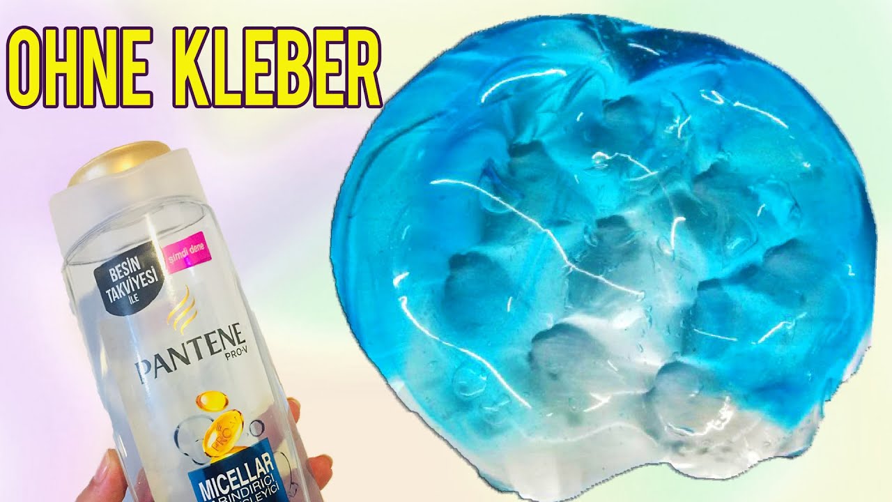 Ohne Kleber Schleim Seife Und Shampoo Schleim Machen Mit 2 Zutaten Youtube