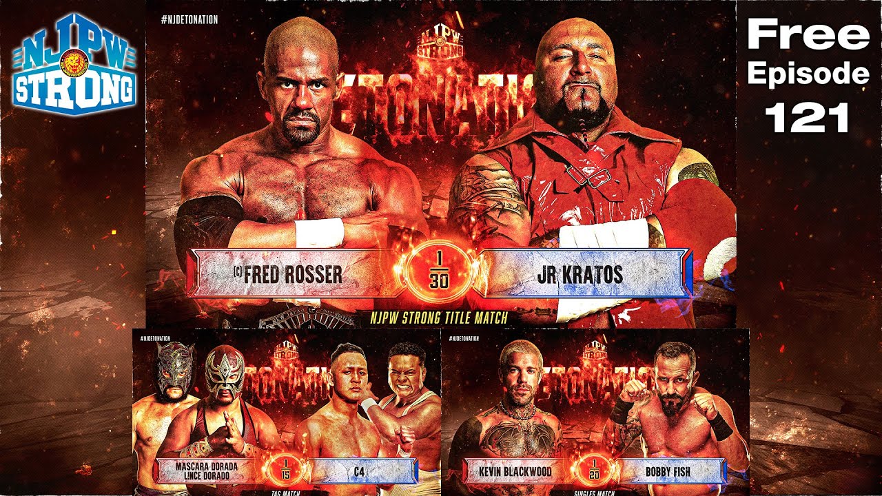 FREE FULL EPISODE! Jr Kratos vs Fred Rosser! | STRONG Ep121
