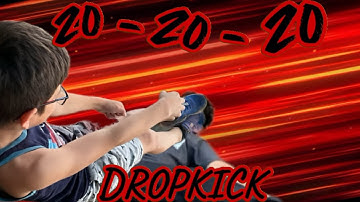 KJ, 20-20-20 Dropkick In Real Life | The Strongest Battlegrounds