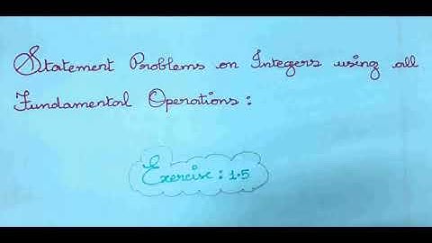 7th Std / TN SAMACHEER / TERM 1 / CHAPTER : 1/ EXERCISE: 1.5 / Q.NO: 1 - 4