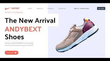Build a Nike Landing Page Clone with React & Tailwind CSS | Web Development Project | SODIT