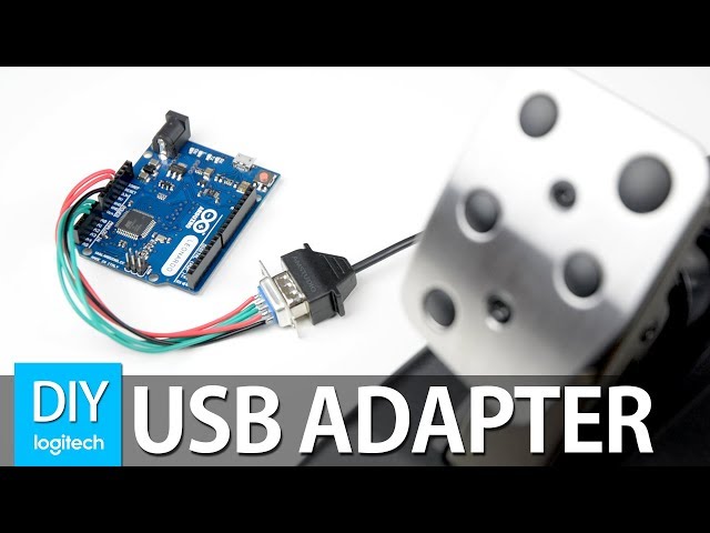 DIY USB LOGITECH PEDAL ADAPTER class=