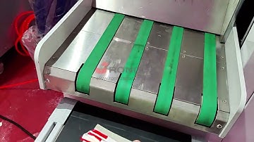Book Ribbon inserting machine for book bindery