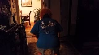 Twerking lion grandma