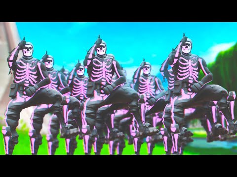 Sixteen PURPLE SKULL TROOPERS Destroying In PUBLIC MATCHES... (L Dance on Everyone)