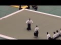 第52回全日本合気道演武大会 自由演武(多田宏本部師範)