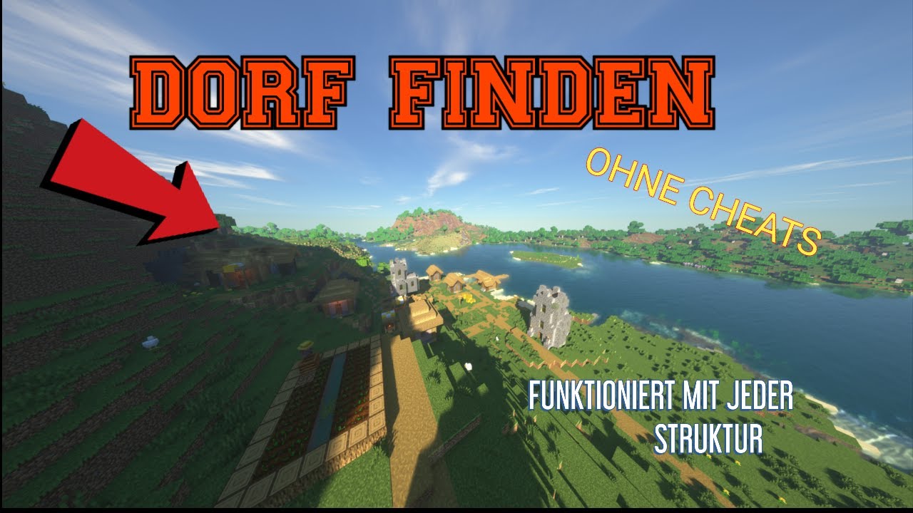 Wie Findet Man In Minecraft Ein Dorf