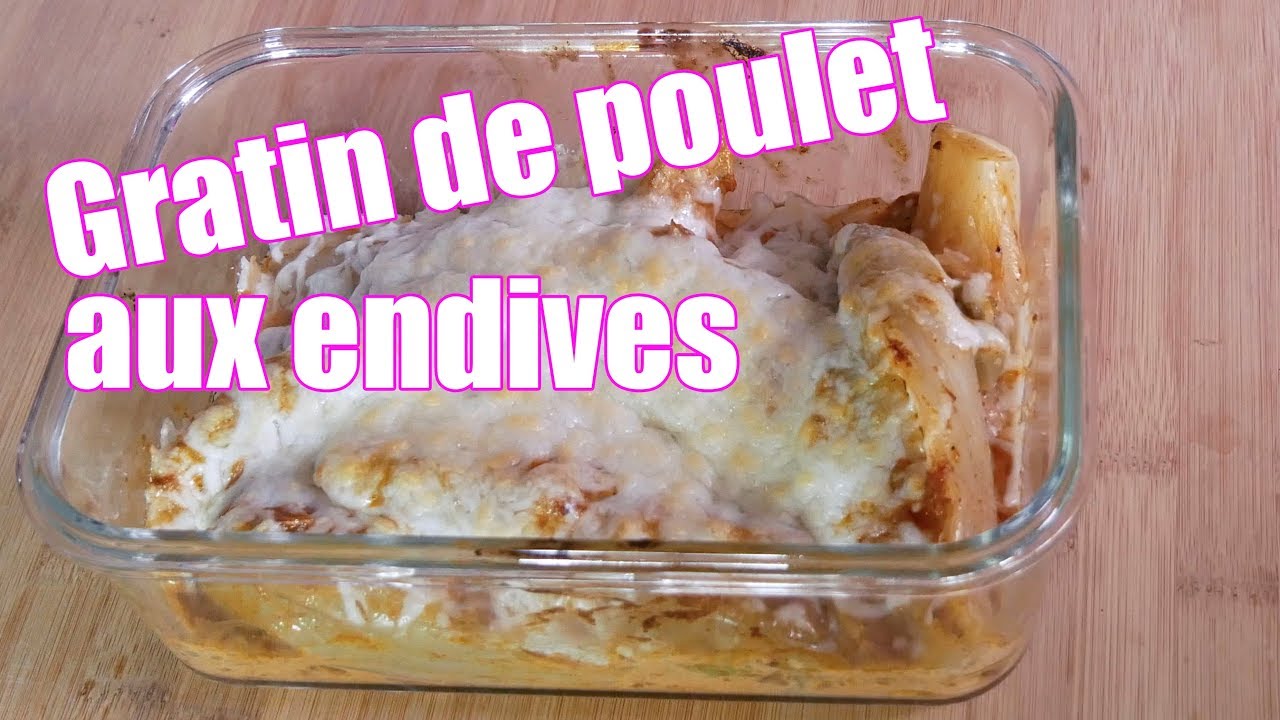 Gratin de poulet aux endives FACILE