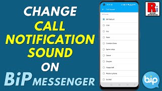 How to Change Call Notification Sound on BiP Messenger screenshot 5