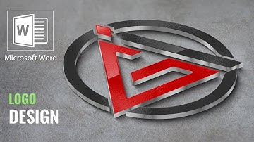 Microsoft Word Logo Design Tutorial [ How to create a logo in ms word ]